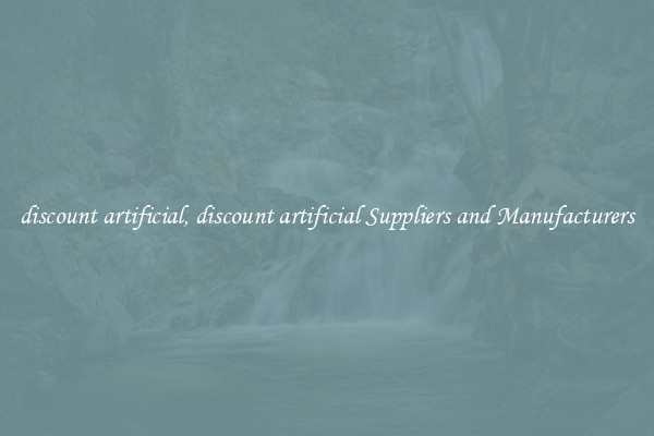 discount artificial, discount artificial Suppliers and Manufacturers
