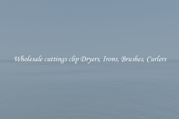 Wholesale cuttings clip Dryers, Irons, Brushes, Curlers