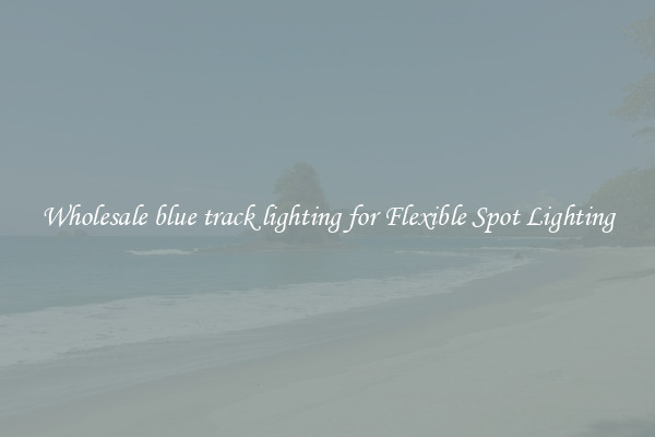 Wholesale blue track lighting for Flexible Spot Lighting