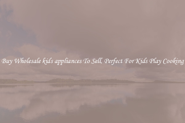 Buy Wholesale kids appliances To Sell, Perfect For Kids Play Cooking