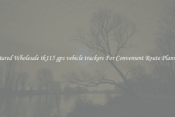 Featured Wholesale tk115 gps vehicle trackers For Convenient Route Planning 